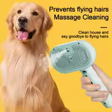 Steam Spray Dog Grooming Brush | Luxury Grooming Brush | Dog Steam Brush