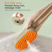 Cat Dog Pet Spray Massage Brush - Ultimate Grooming Tool